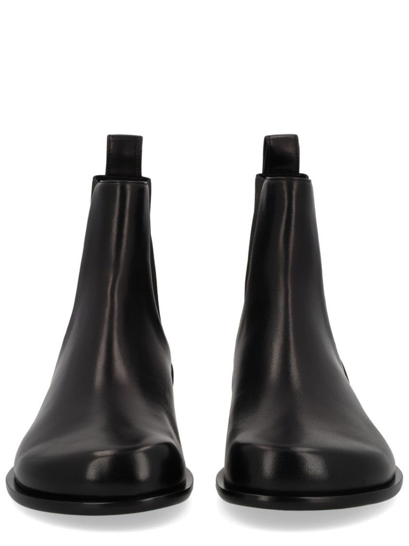 Fendi Chelsea Squared Ff Lamb Boots