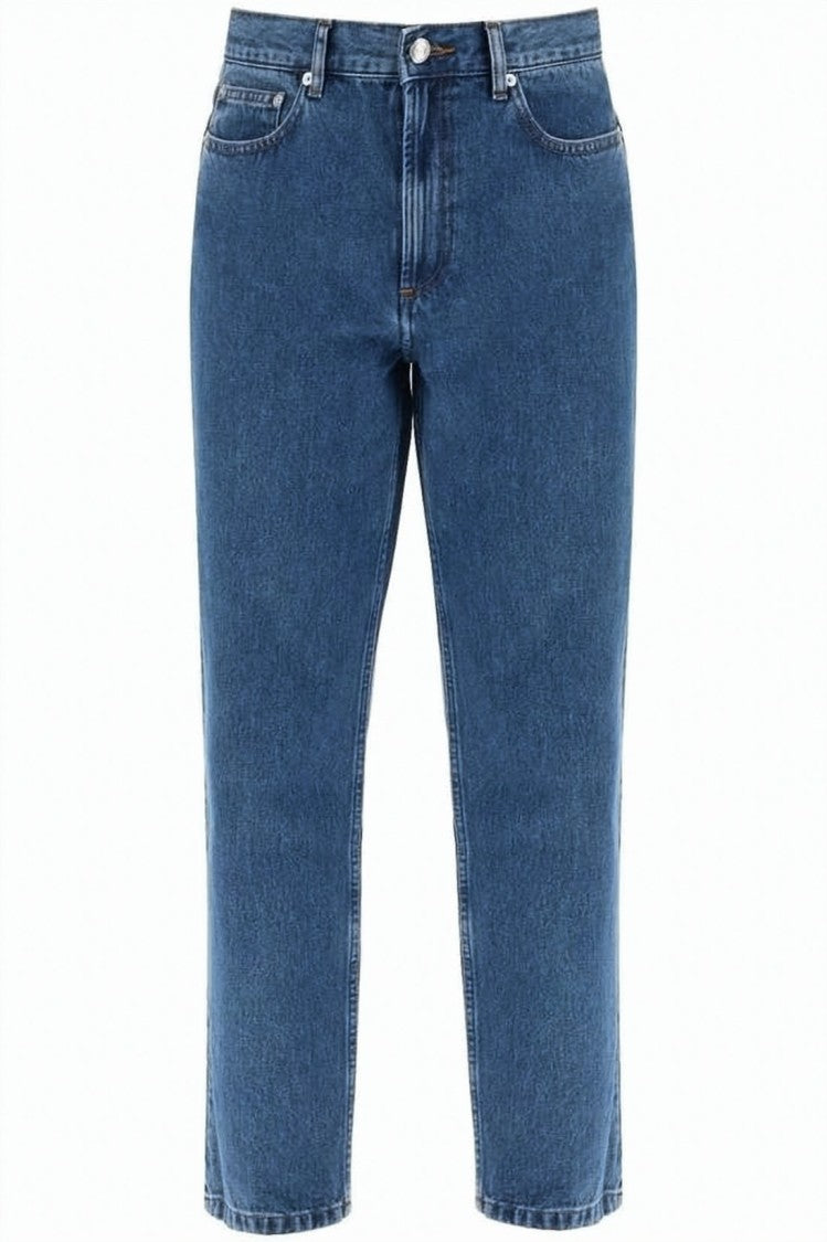 A.P.C. Straight-Leg Denim Pants With Classic Five-Pocket Design