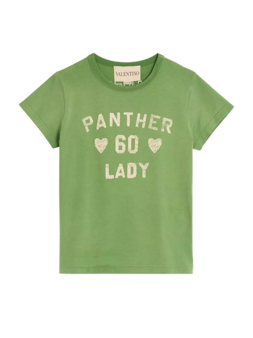 Valentino Playful Printed Cotton T-Shirt With Bold Lettering