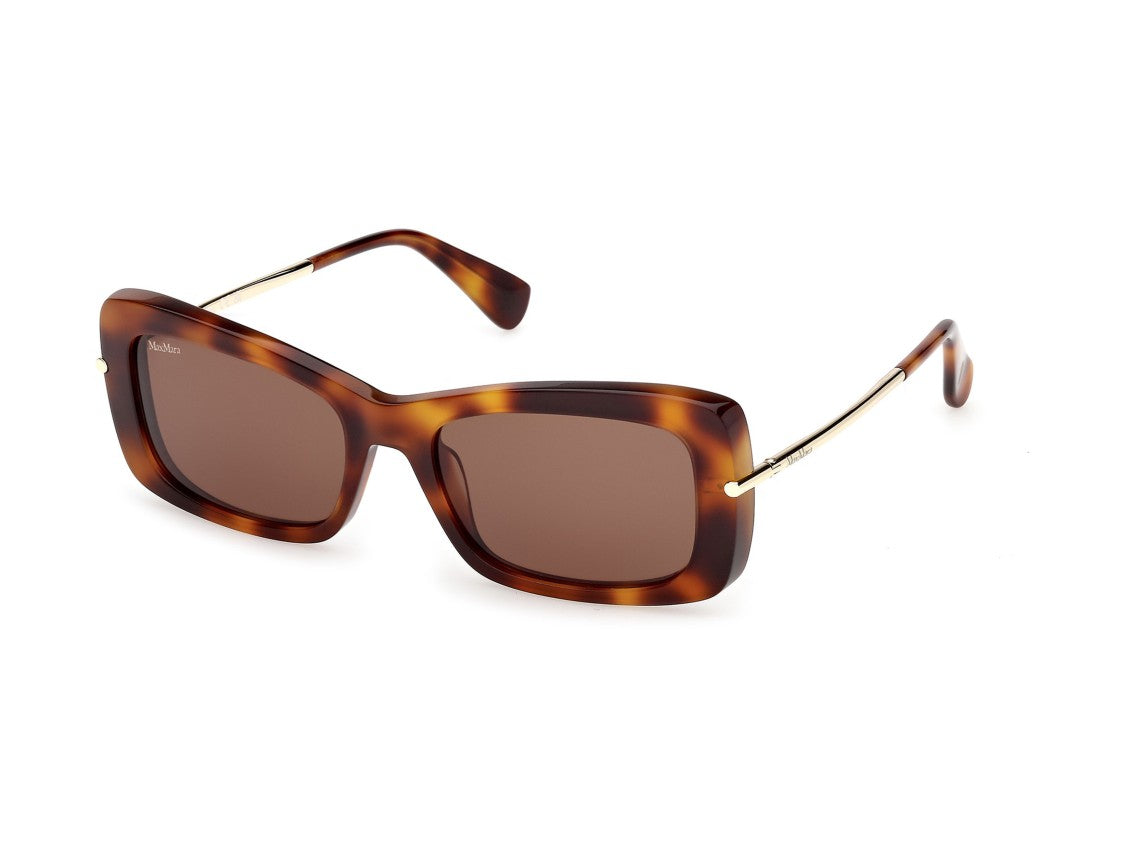 Max Mara Tortoiseshell Mm0194 Oversized Square Sunglasses
