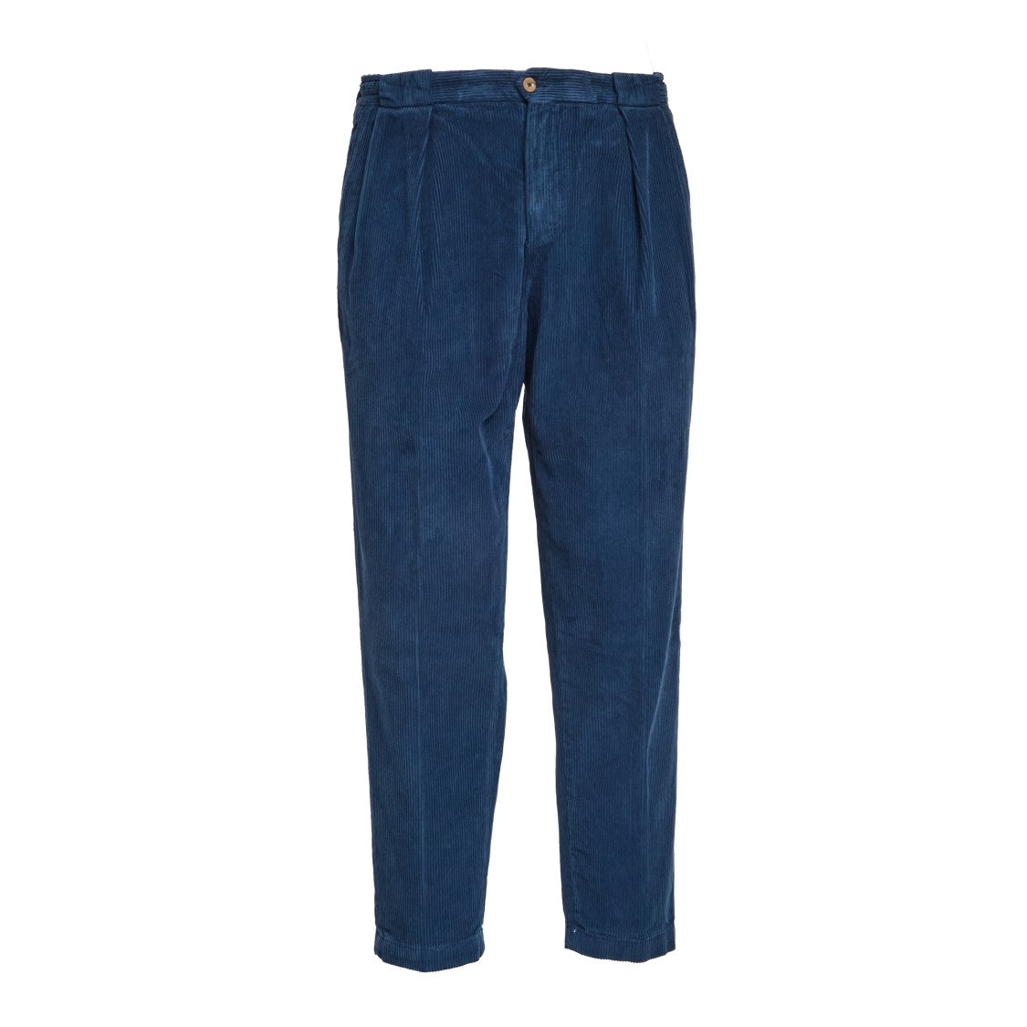 Briglia 1949 Wide-Leg Velvet Trousers With Pleats