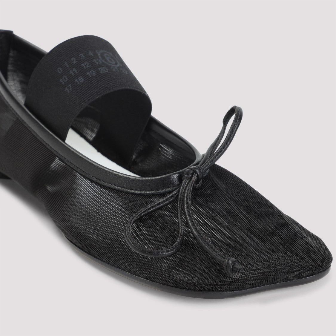 Mm6 By Maison Margiela Black Ballet Shoes