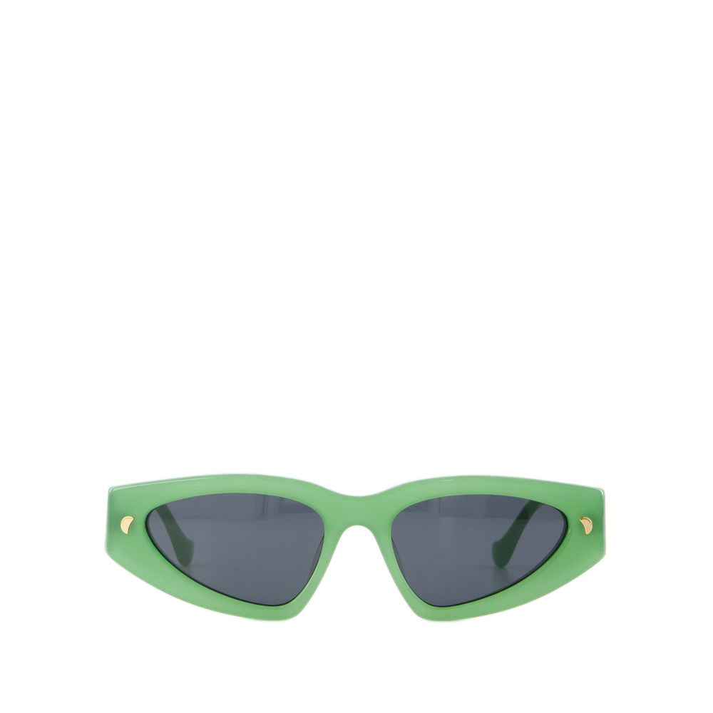 Nanushka Crista Sunglasses - Acetate - Green