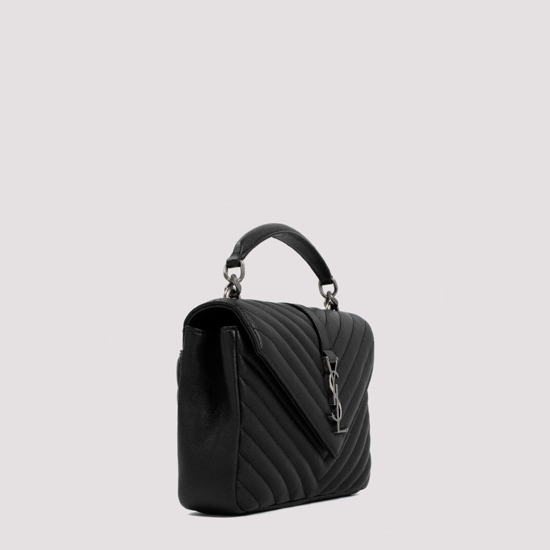 Saint Laurent Matelassé Leather Bag