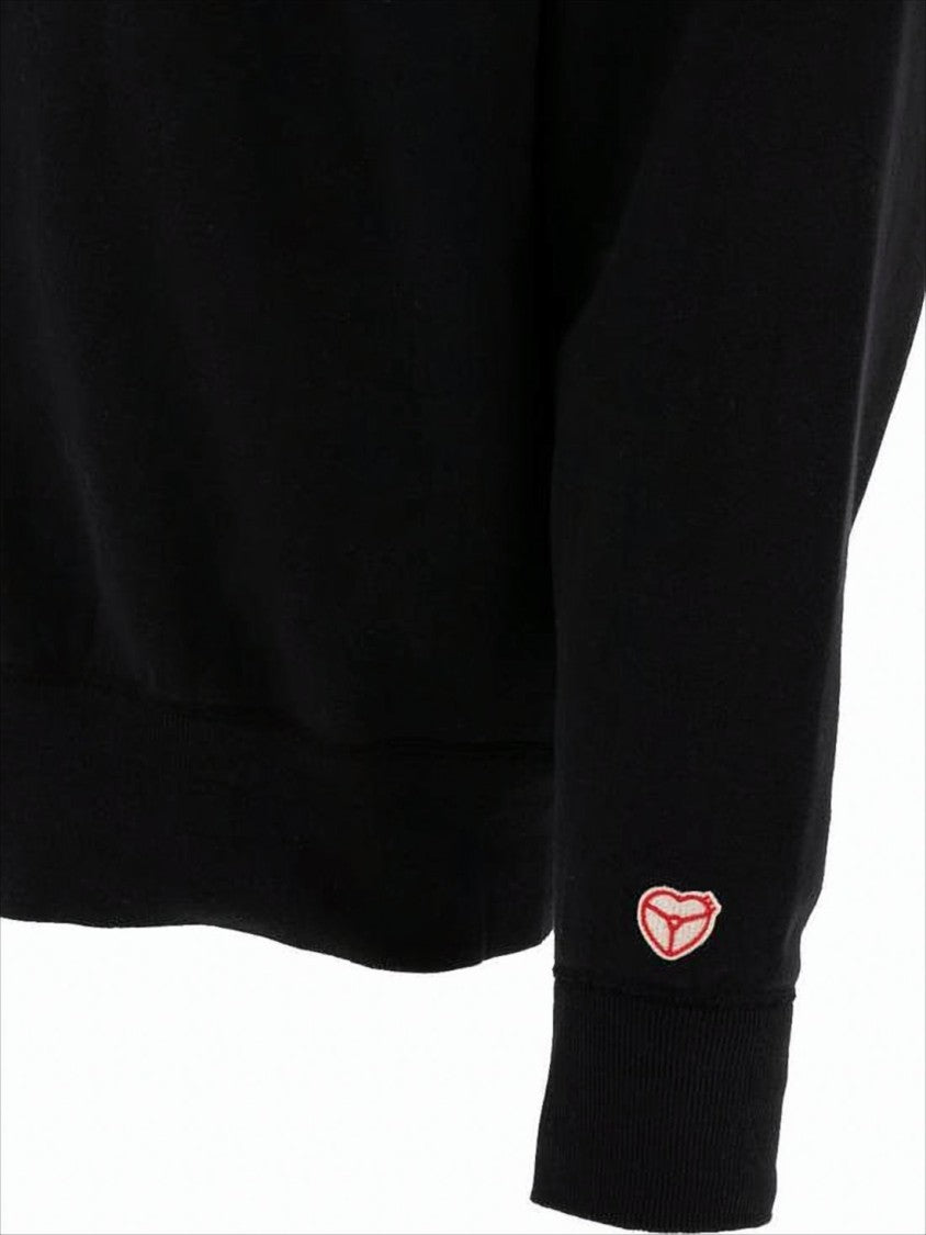 Humanmade Long-Sleeve Sweatshirt With Iconic Text And Emblem