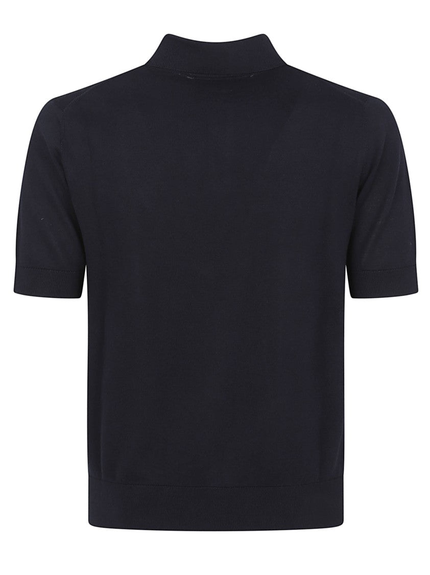 Dolce & Gabbana Cotton Polo Shirt With Classic Collar