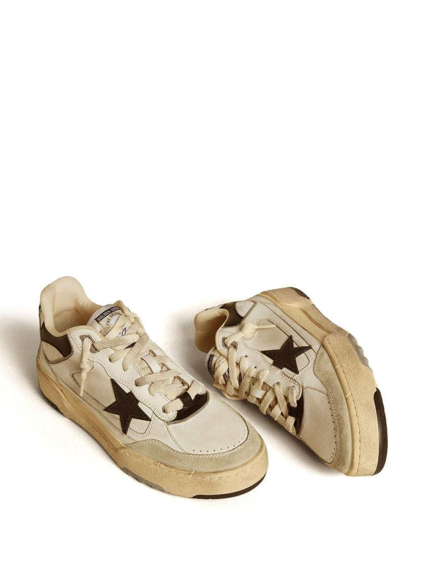 Golden Goose Low-Top Sneakers With Vintage Star Emblem