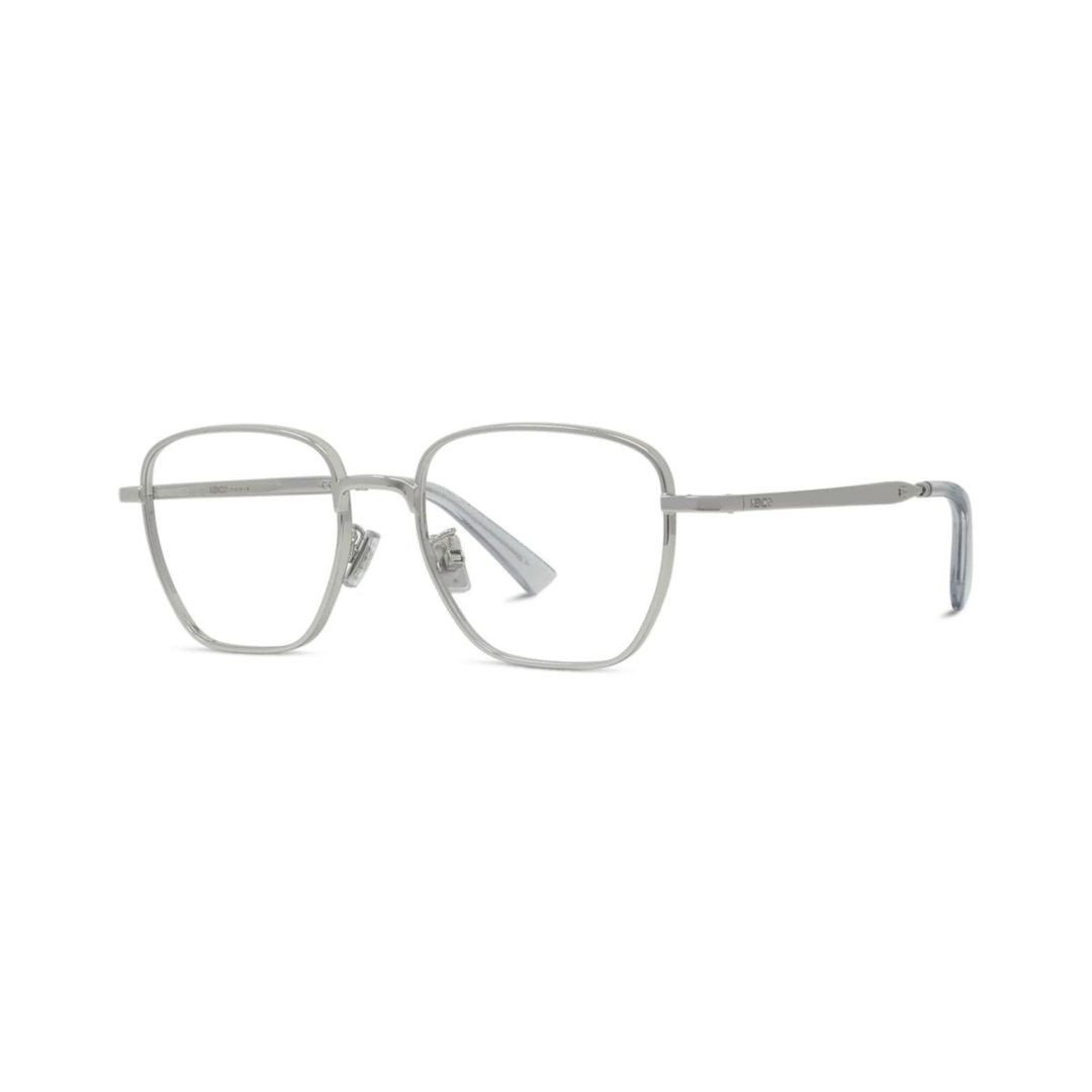 Kenzo Kz50232u Slim Silver Metal Frame Eyeglasses