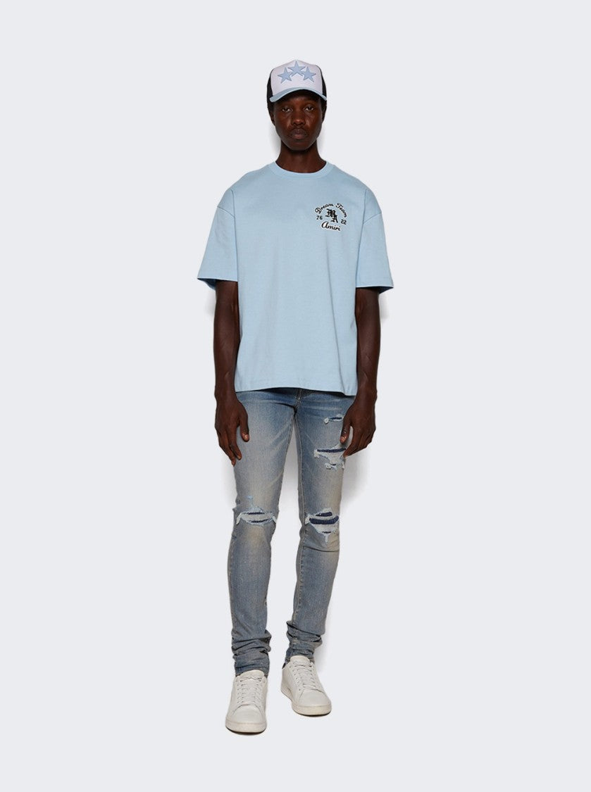 Amiri Ma Varsity Repair Jeans Indigo