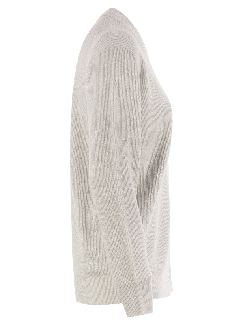 Fabiana Filippi English Ribbed Cardigan