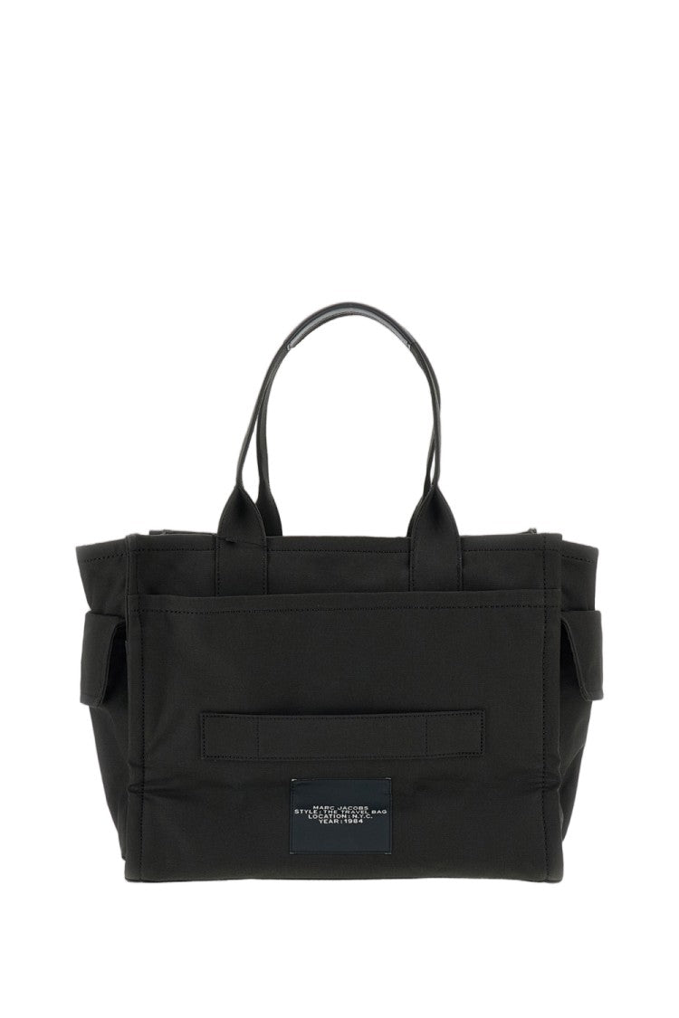 Marc Jacobs Black Travel Cotton Tote Bag