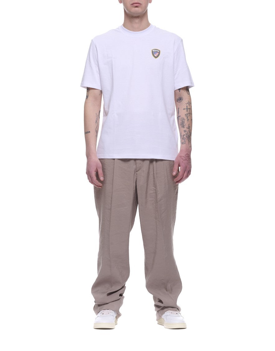 Hevo Torrecanne Chino Trousers In Fluid Modal Fabric