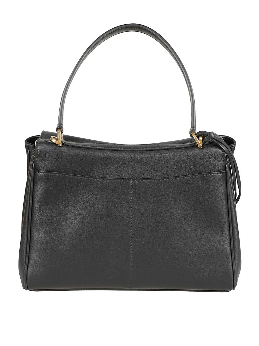 Balenciaga Smooth Grain Leather Handbag With Detachable Strap