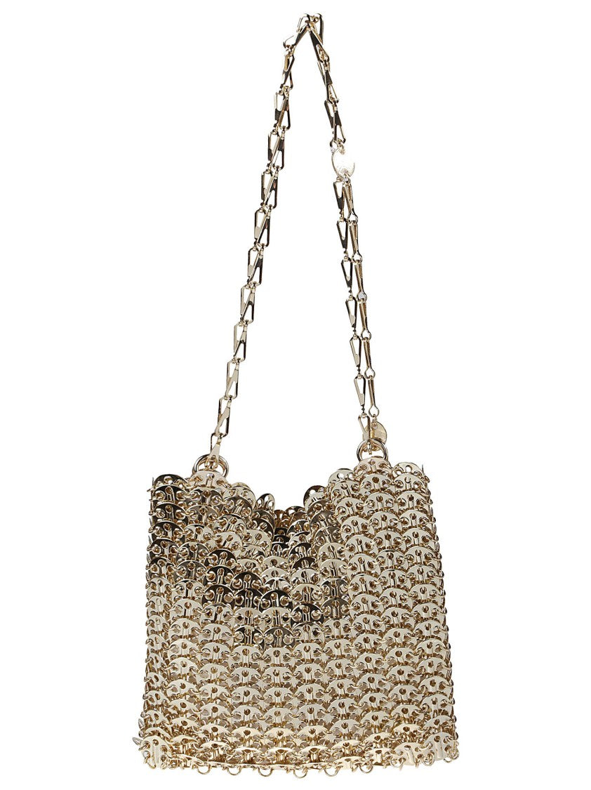 Rabanne Iconic 1969 Brass Shoulder Bag