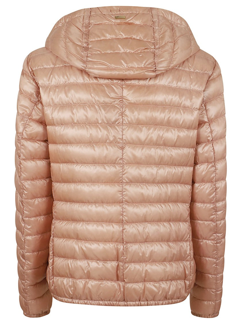 Herno Ultralight Nylon Bomber Jacket With Detachable Hood