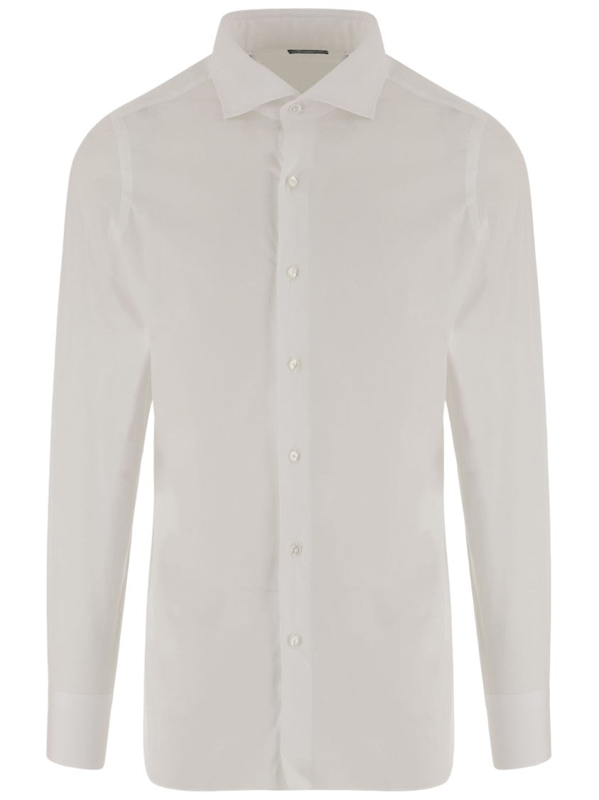 Finamore Stretch Cotton Blend Shirt