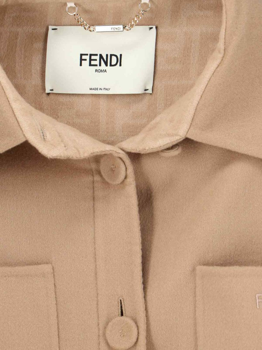 Fendi Shirt Jacket – Beige