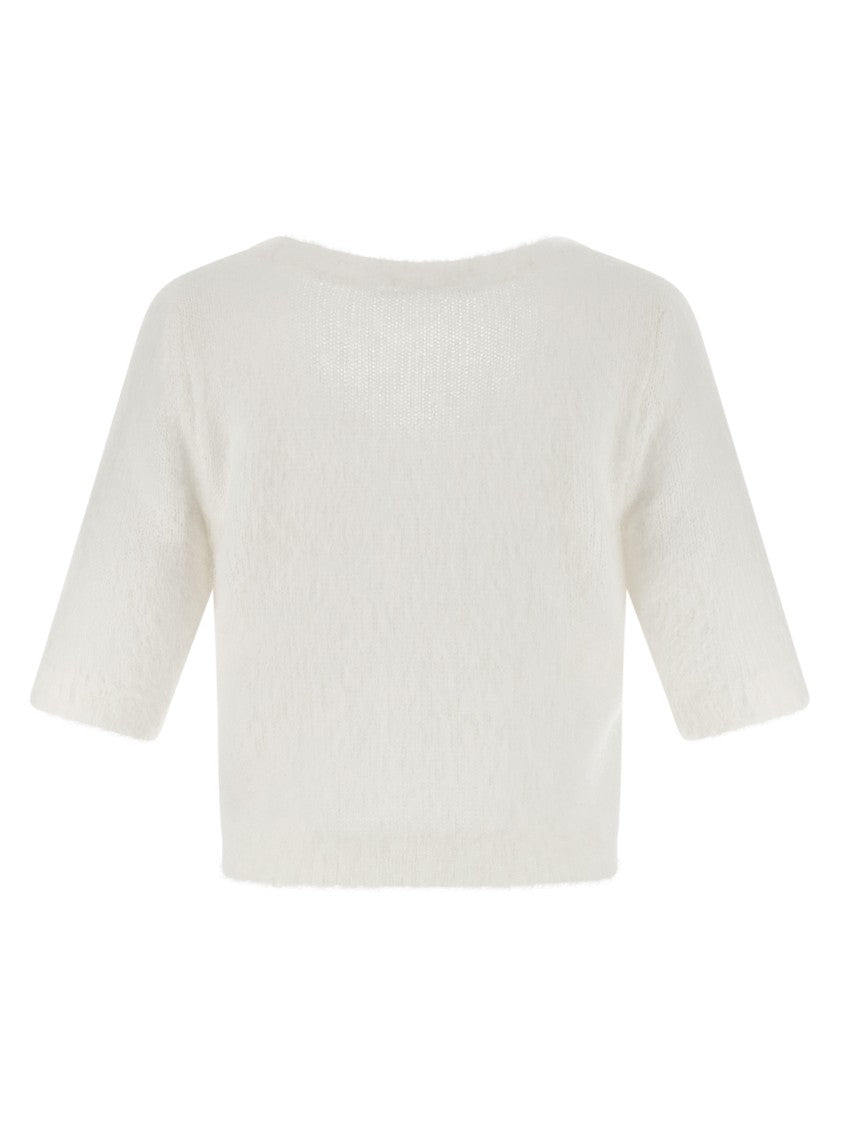 Alessandra Rich 'Carded Mohair' Sweater