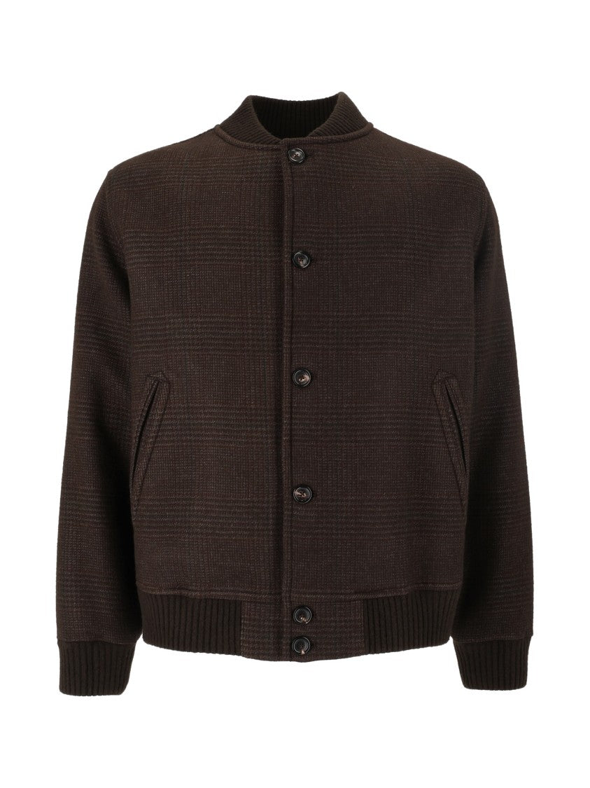 Circolo 1901 Garment-Dyed Wool-Blend Bomber Jacket