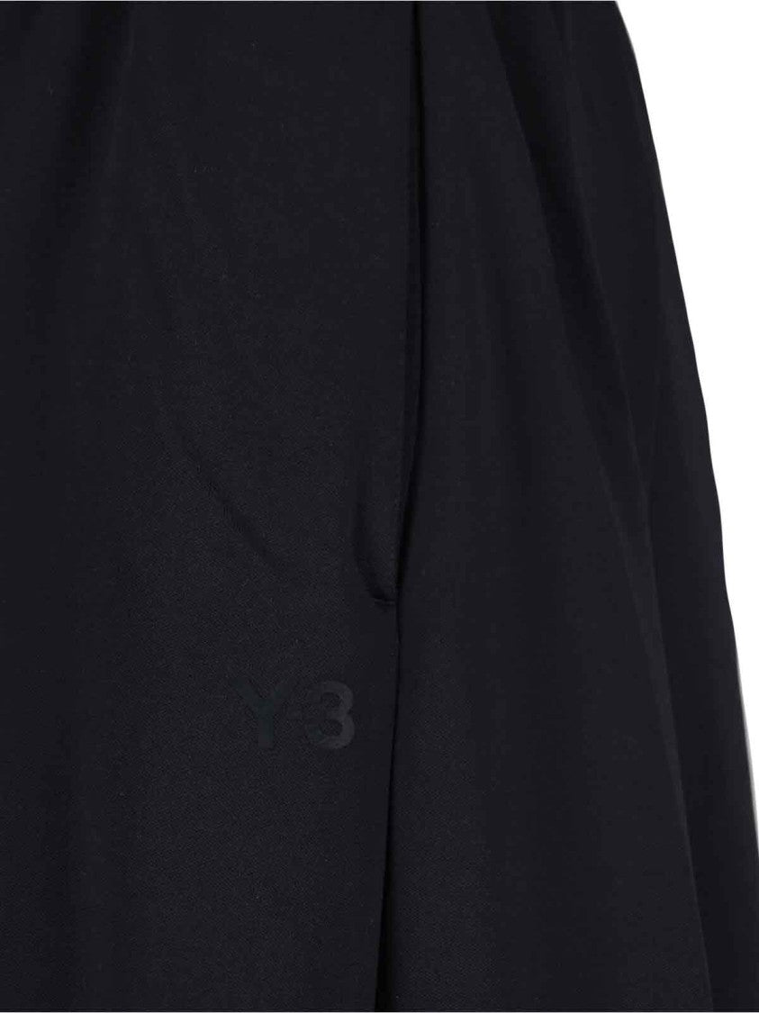 Y-3 3-Stripes' Maxi Skirt – Black