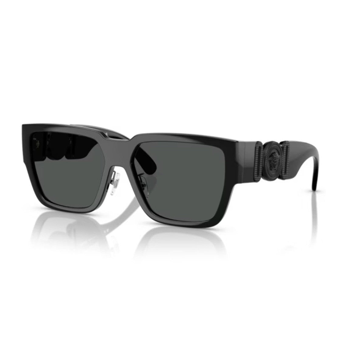Versace Black 0Ve4483d Medusa Biggie Injected Square Sunglasses