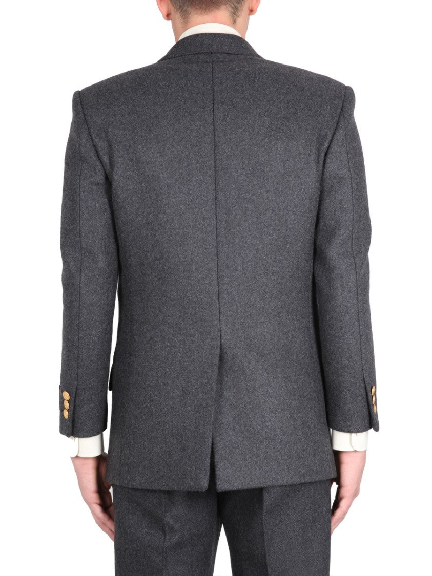 Gucci Double-Coat Jacket With Lance Lapels In Cashmere-Wool Blend