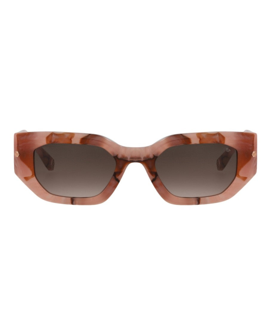 Philipp Plein Square-Frame Acetate Sunglasses
