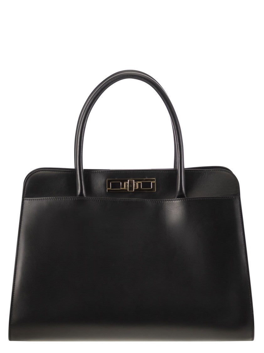 Fabiana Filippi Large Handbag With Metal Accessory