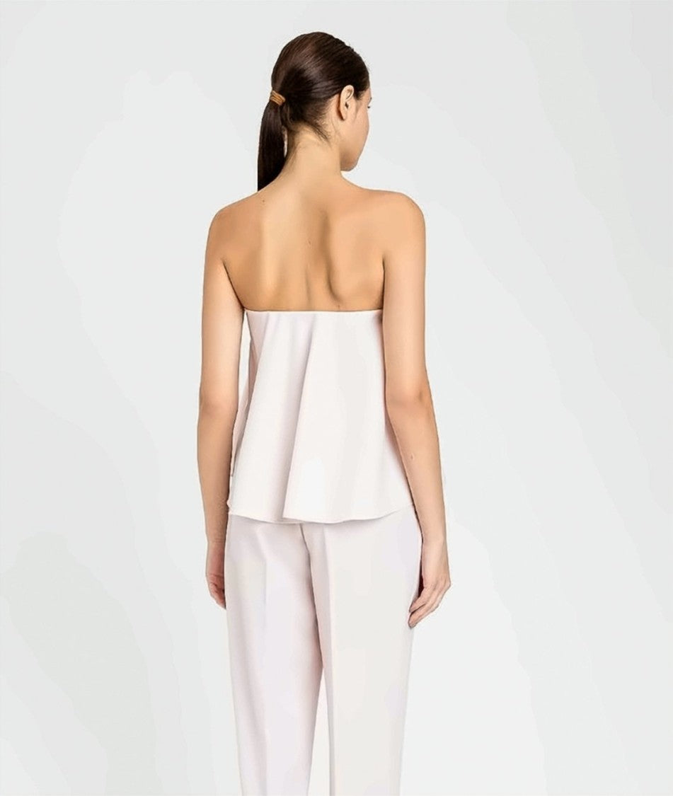 Twin-Set Wool Blend Bustier A Line Top