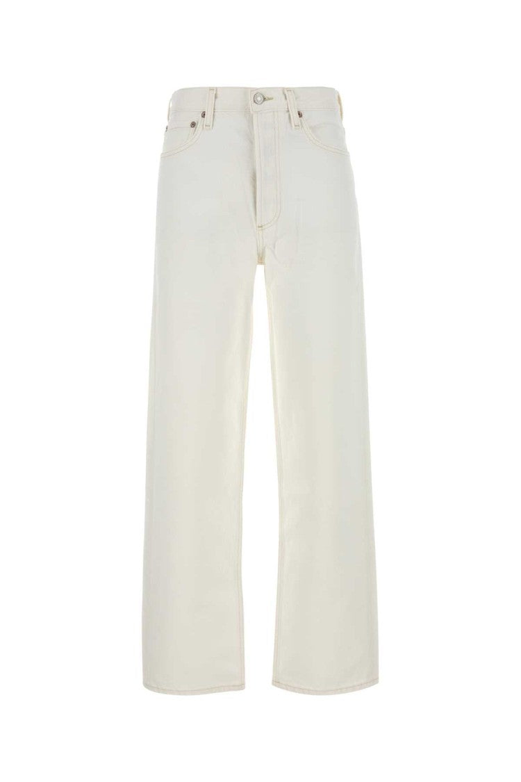 Agolde White Denim Henson Jeans