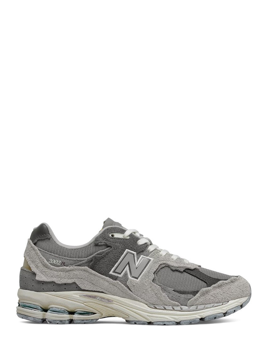 New Balance Layered Grey Sneakers With Suede