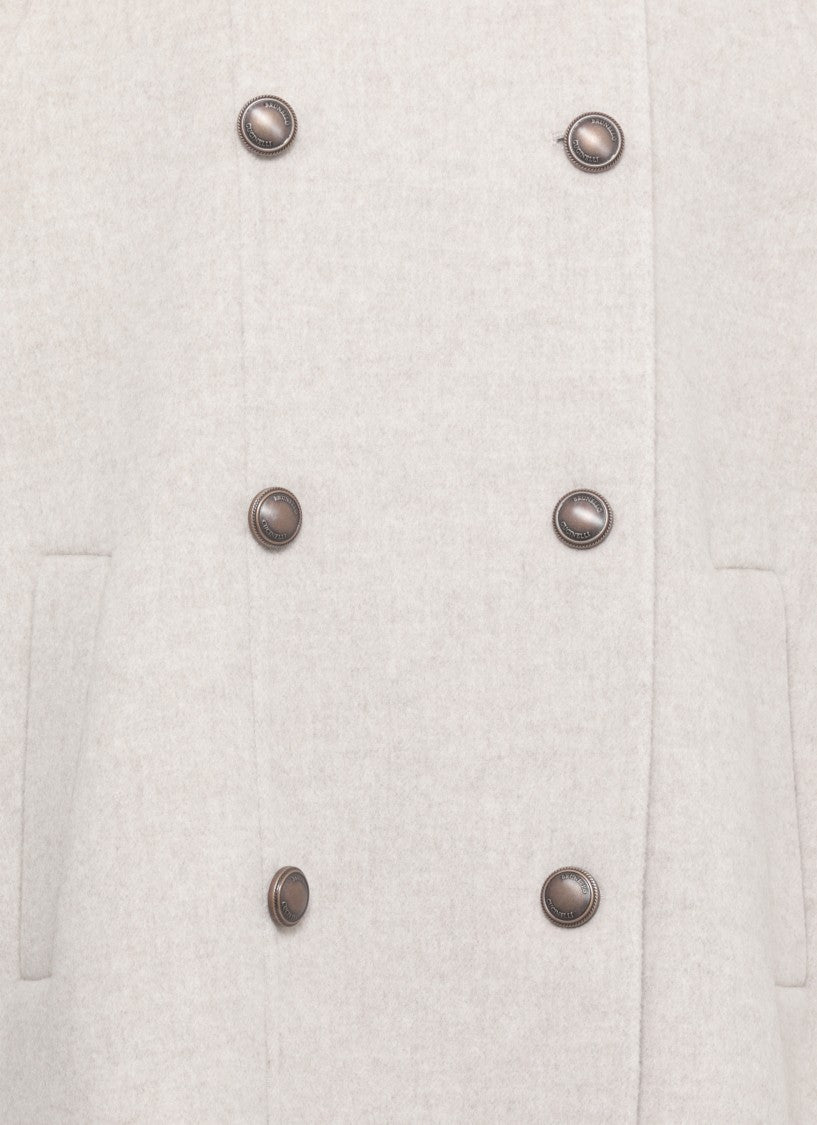 Brunello Cucinelli Virgin Wool And Cashmere Coat