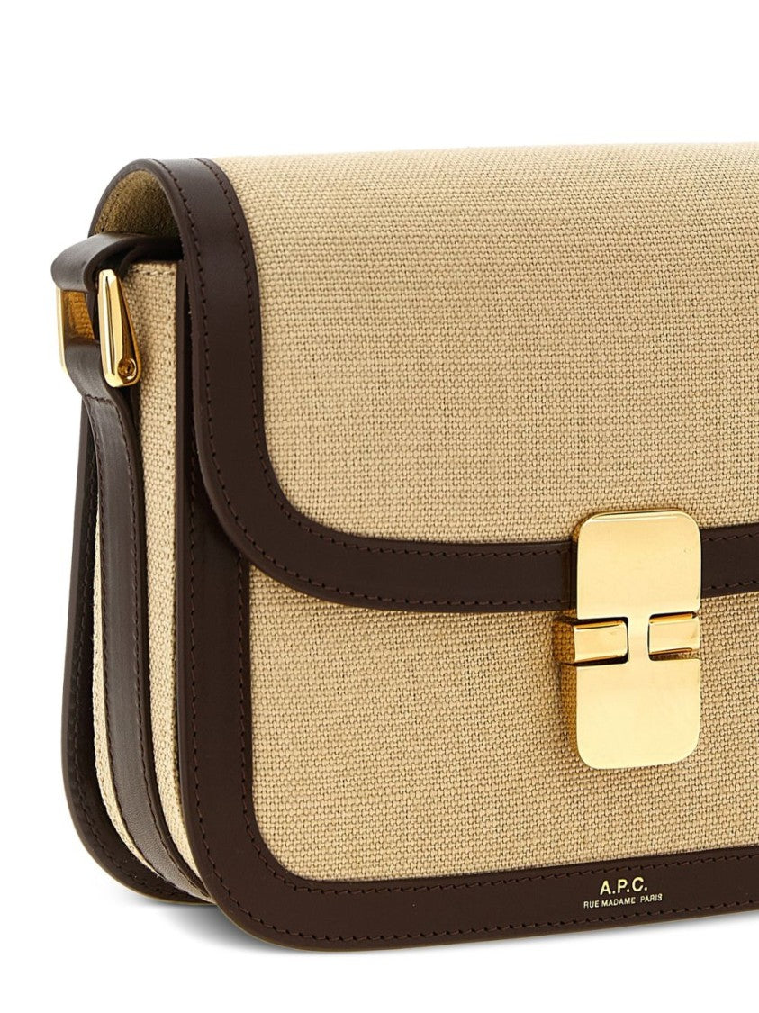 A.P.C. Sac Grace Leather Shoulder Bag