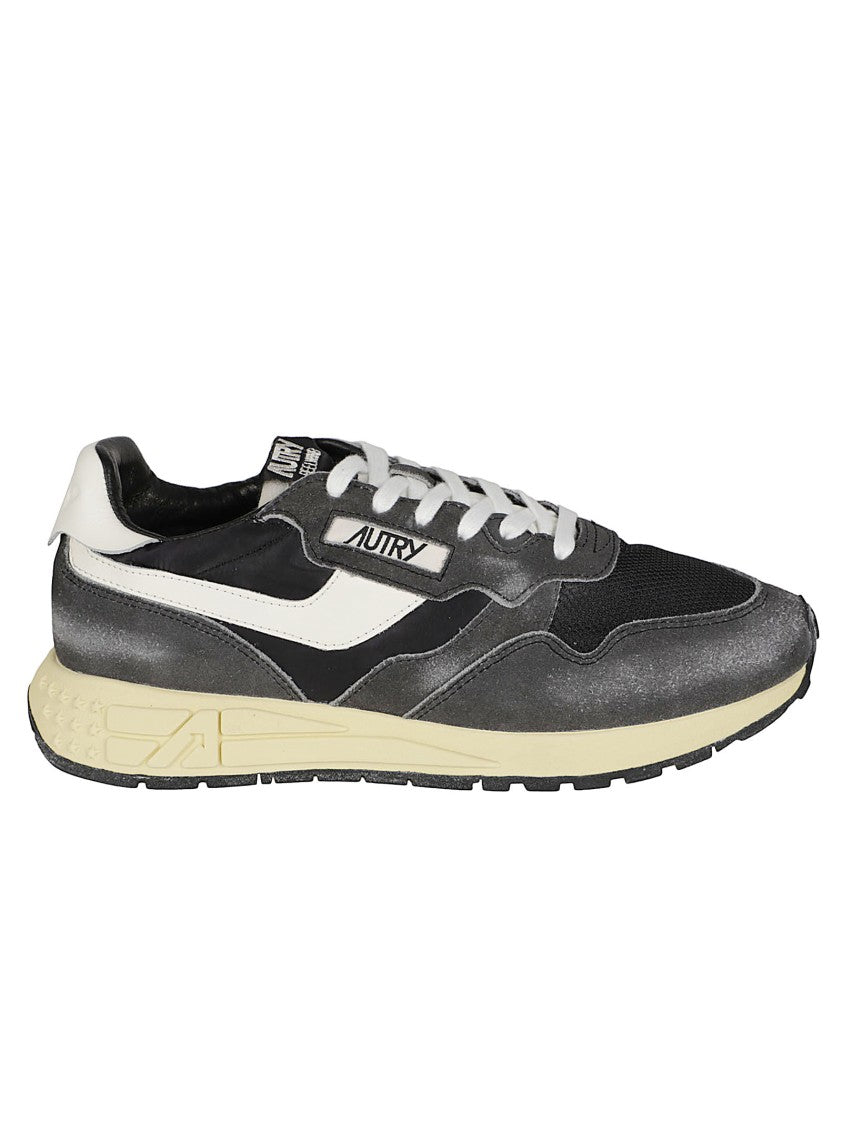 Autry Low-Top Sneakers With Nylon And Suede Cow Leather Composition