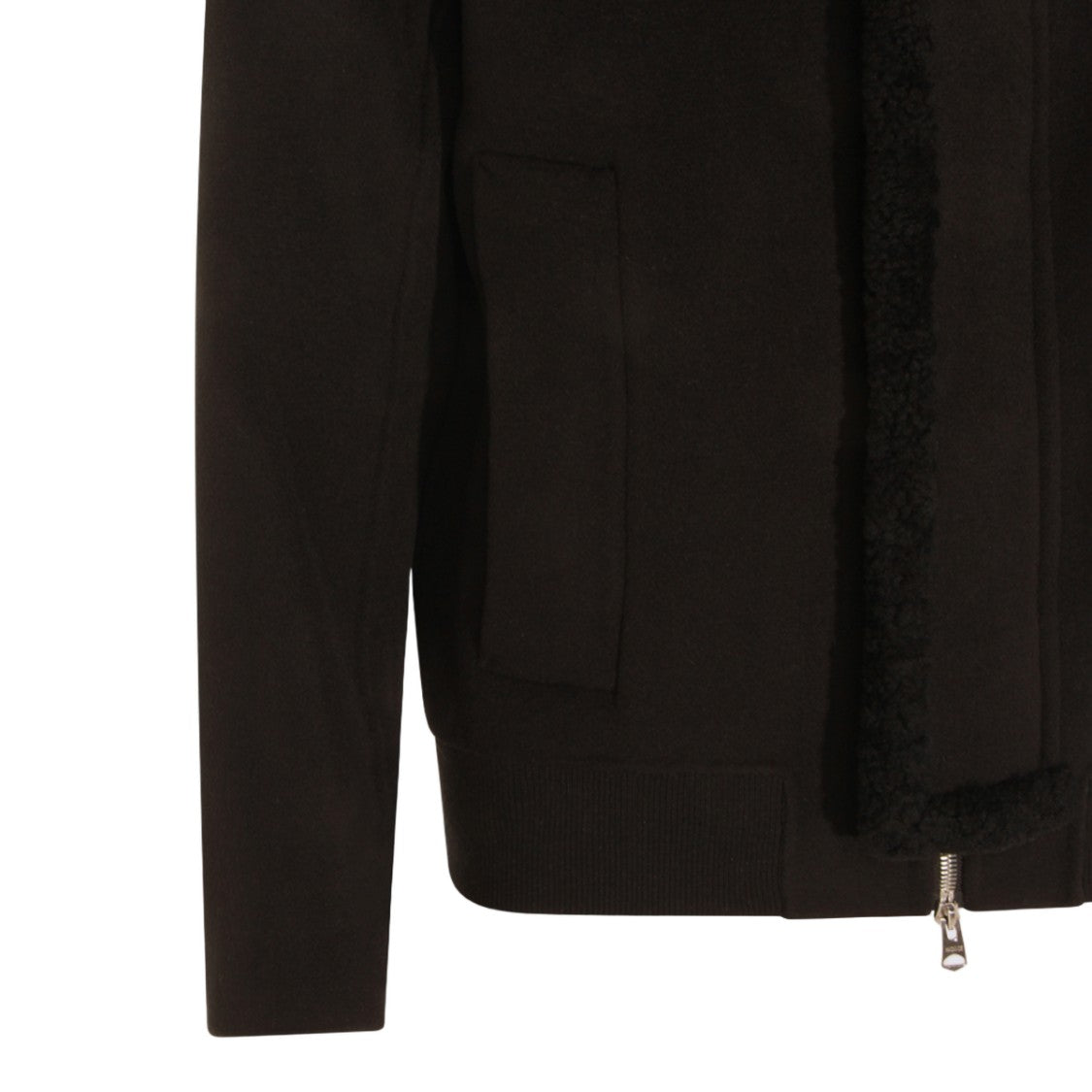 Mackage Black Jacket With High Collar