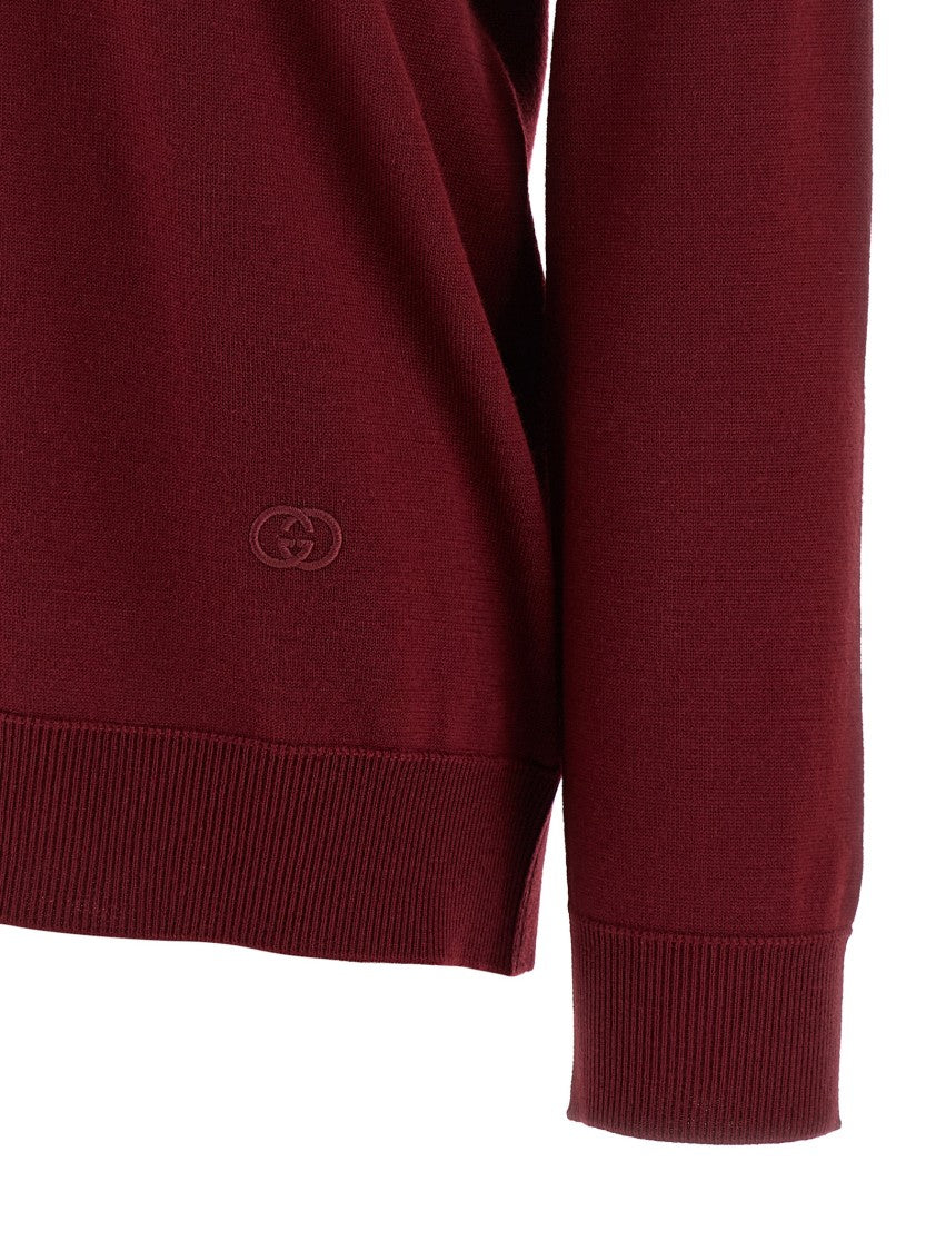 Gucci Ultrafine Wool Polo Shirt