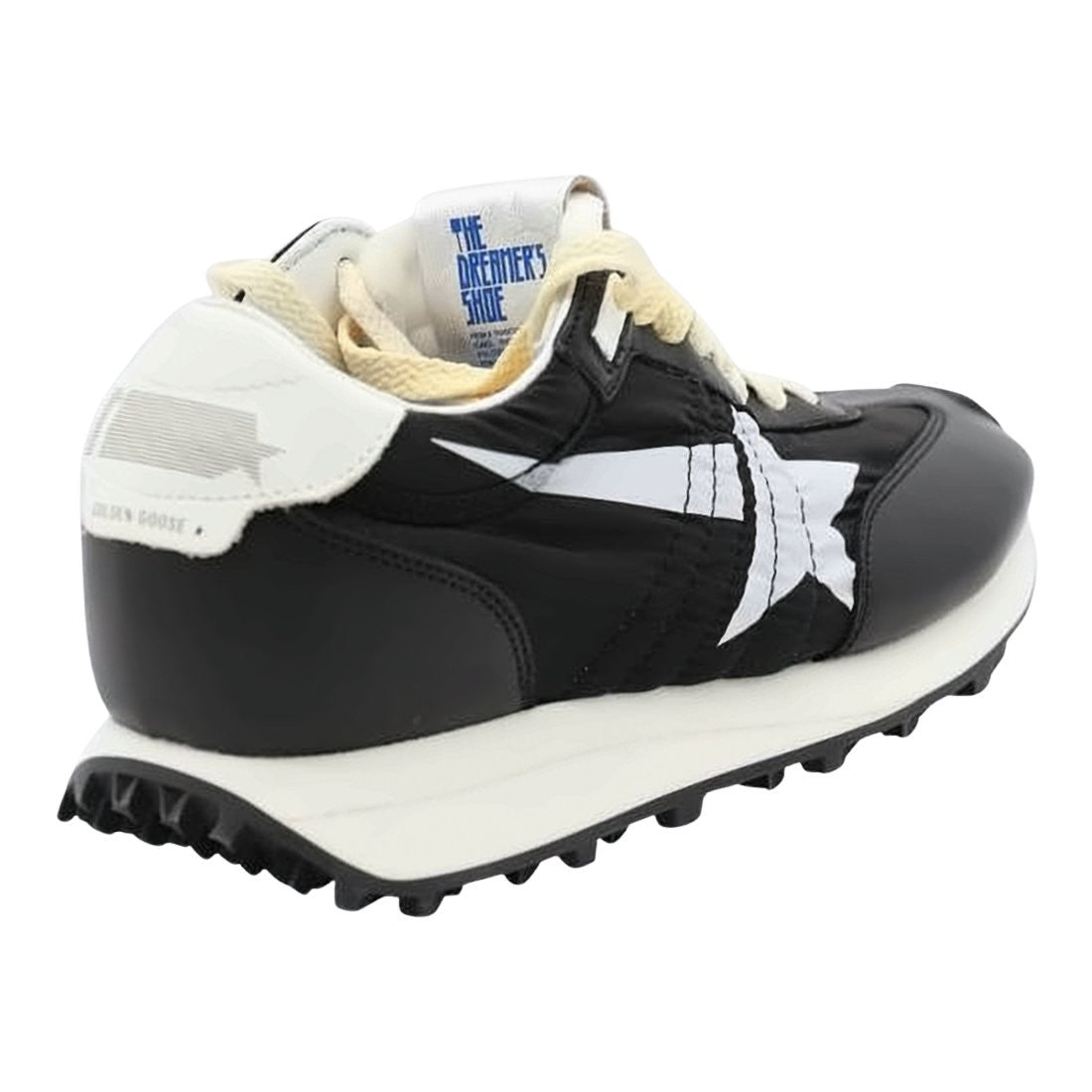 Golden Goose Black Sneakers With White Star