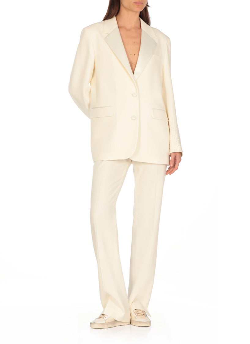 Golden Goose Ivory Maia Blazer