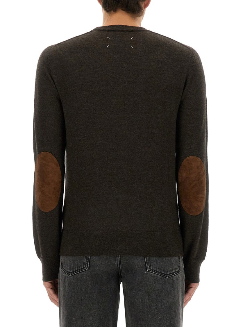 Maison Margiela Classic Crew Neck Wool Jersey