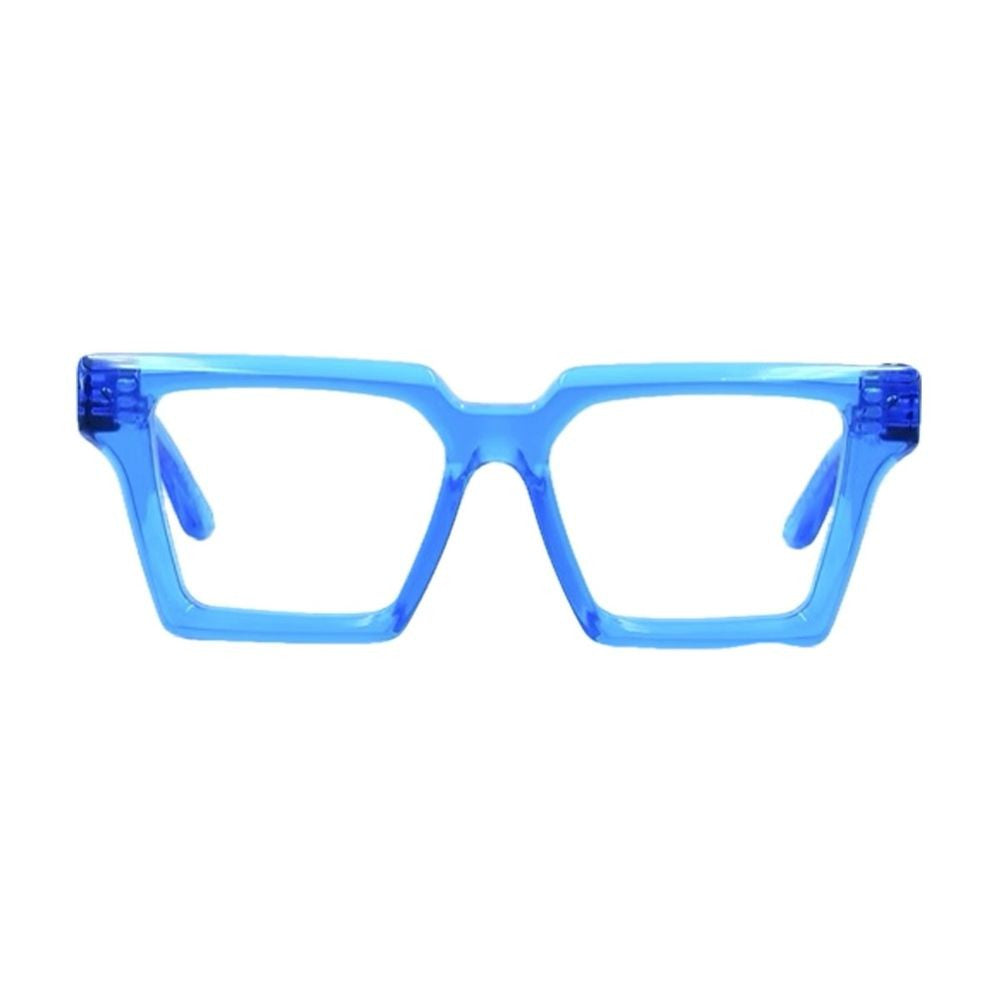 Panetti Eyewear Krystal Flash Transparent Blue Acrylic Sunglasses