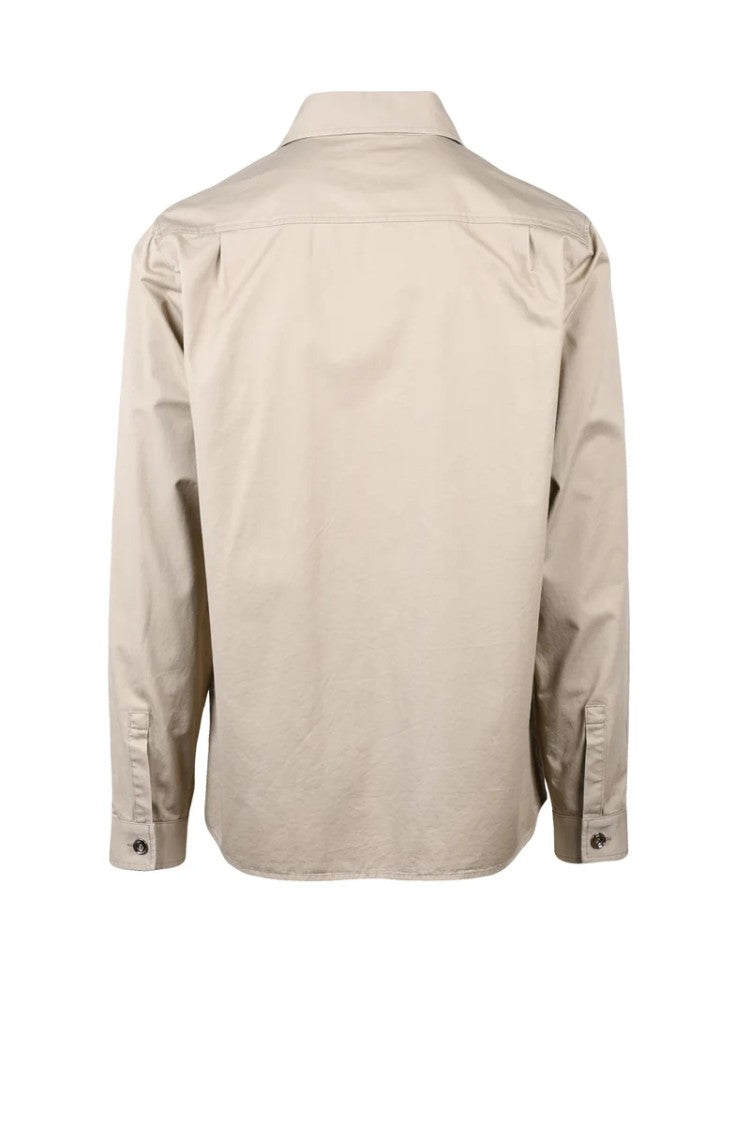 Add Straight Shirt - Beige