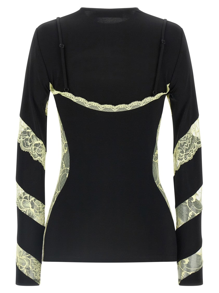 Marine Serre Trompe L'oeil Top