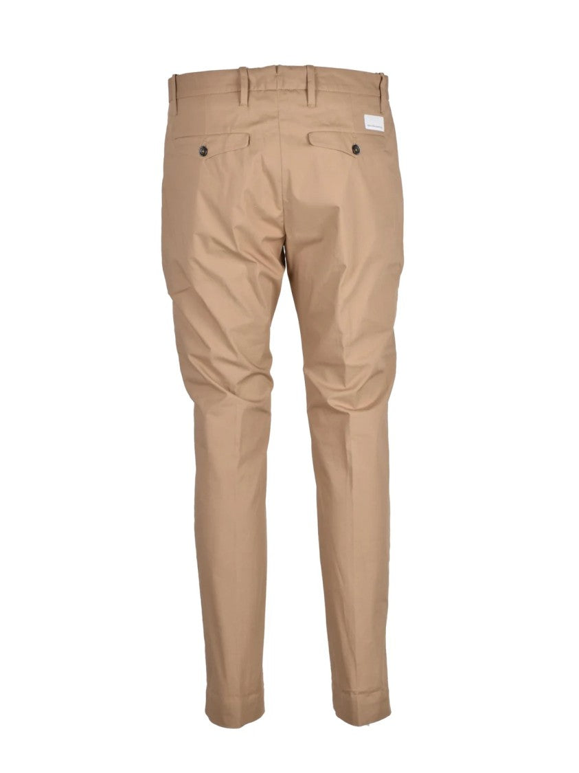 Nine In The Morning Easy Chino Slim Trousers Beige