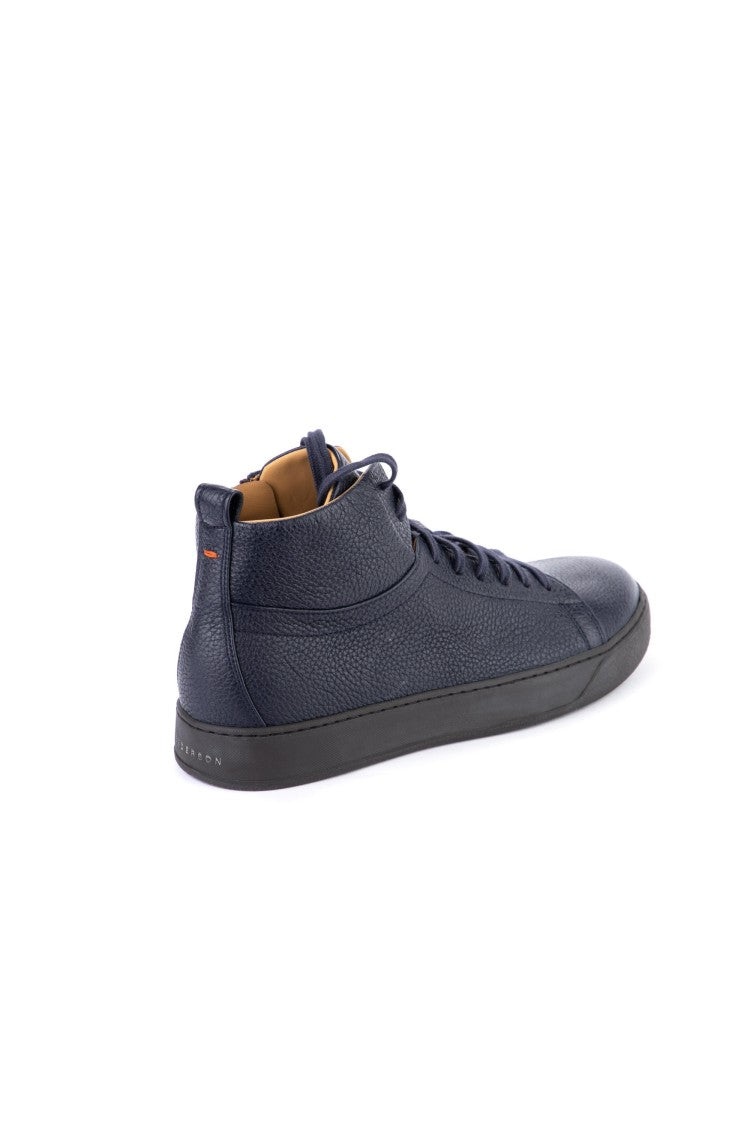 Henderson Dakota Deer Leather Mid-Top Sneakers