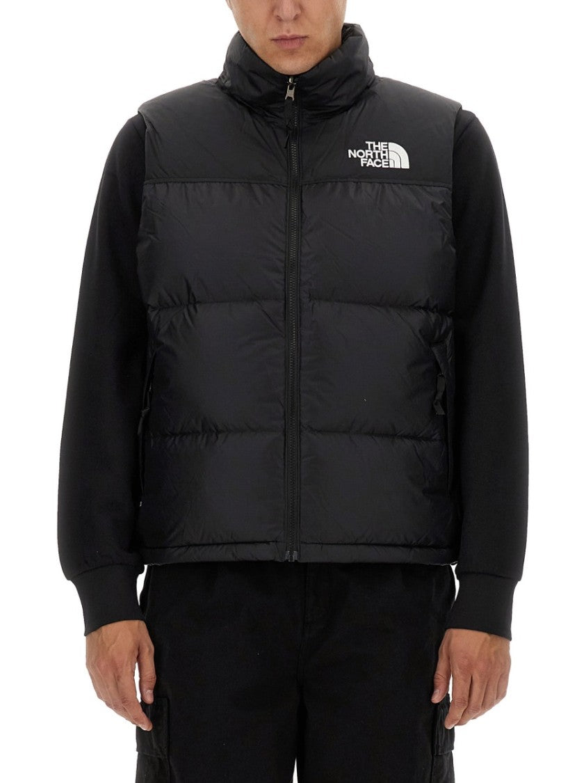 The North Face Sleeveless Down Jacket With Logo