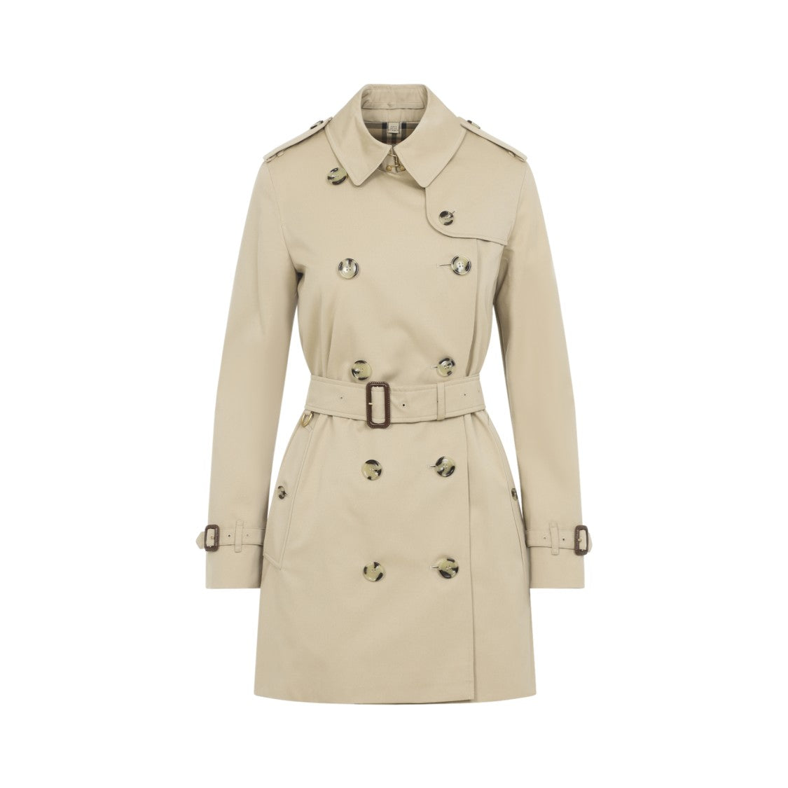Burberry Kensington Beige Cotton Trench
