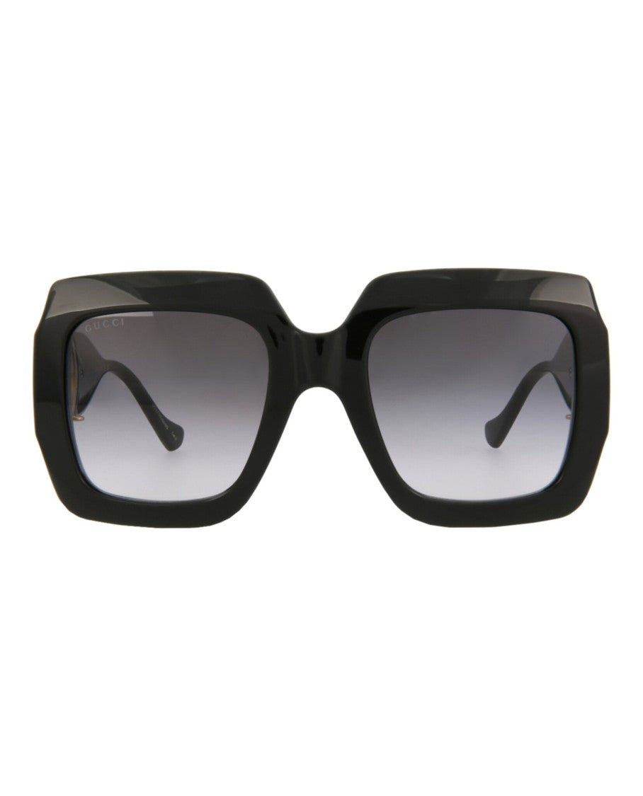 Gucci Square-Frame Injection Sunglasses