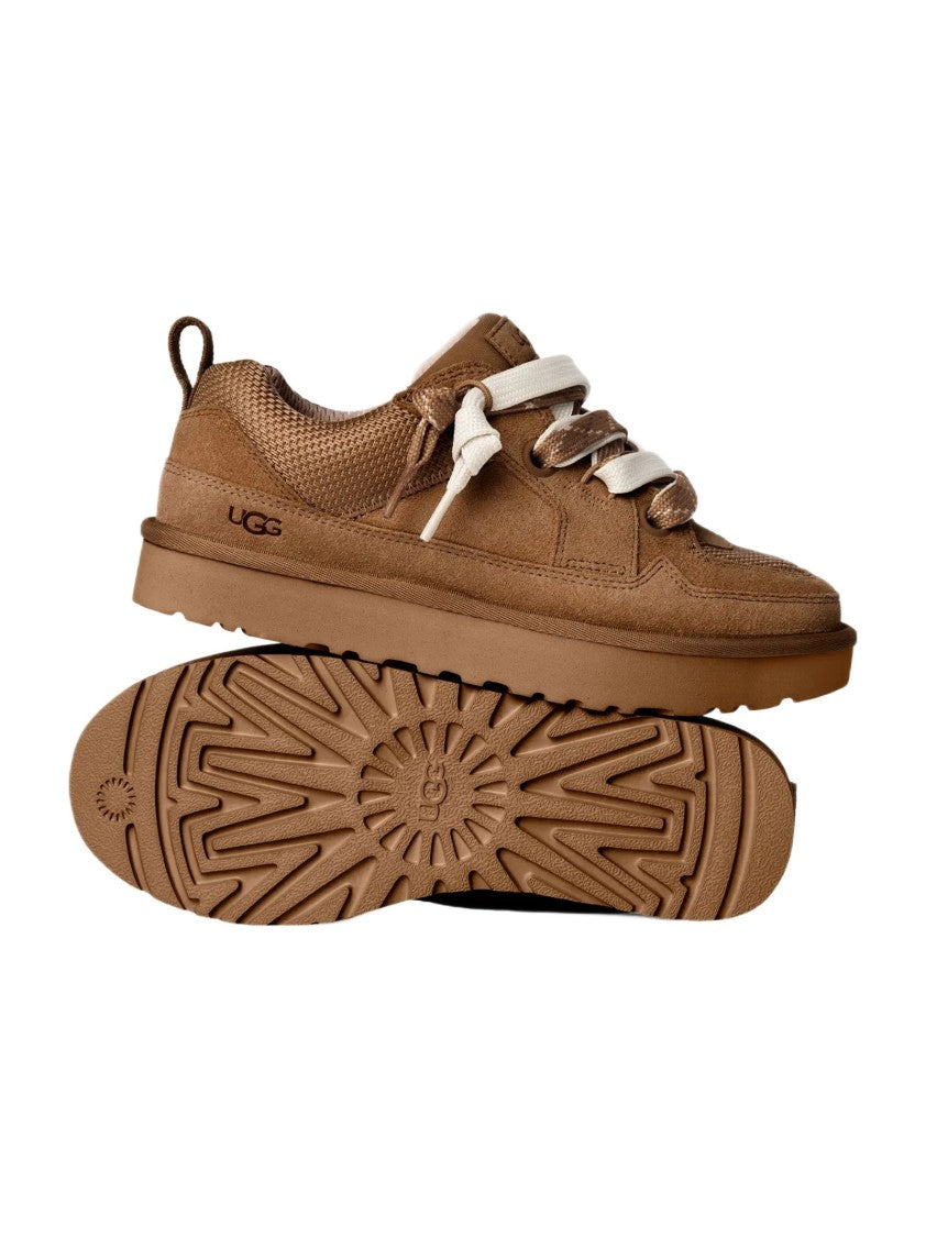 Ugg Eco-Friendly Suede Sneakers With Recycled Mesh Upper
