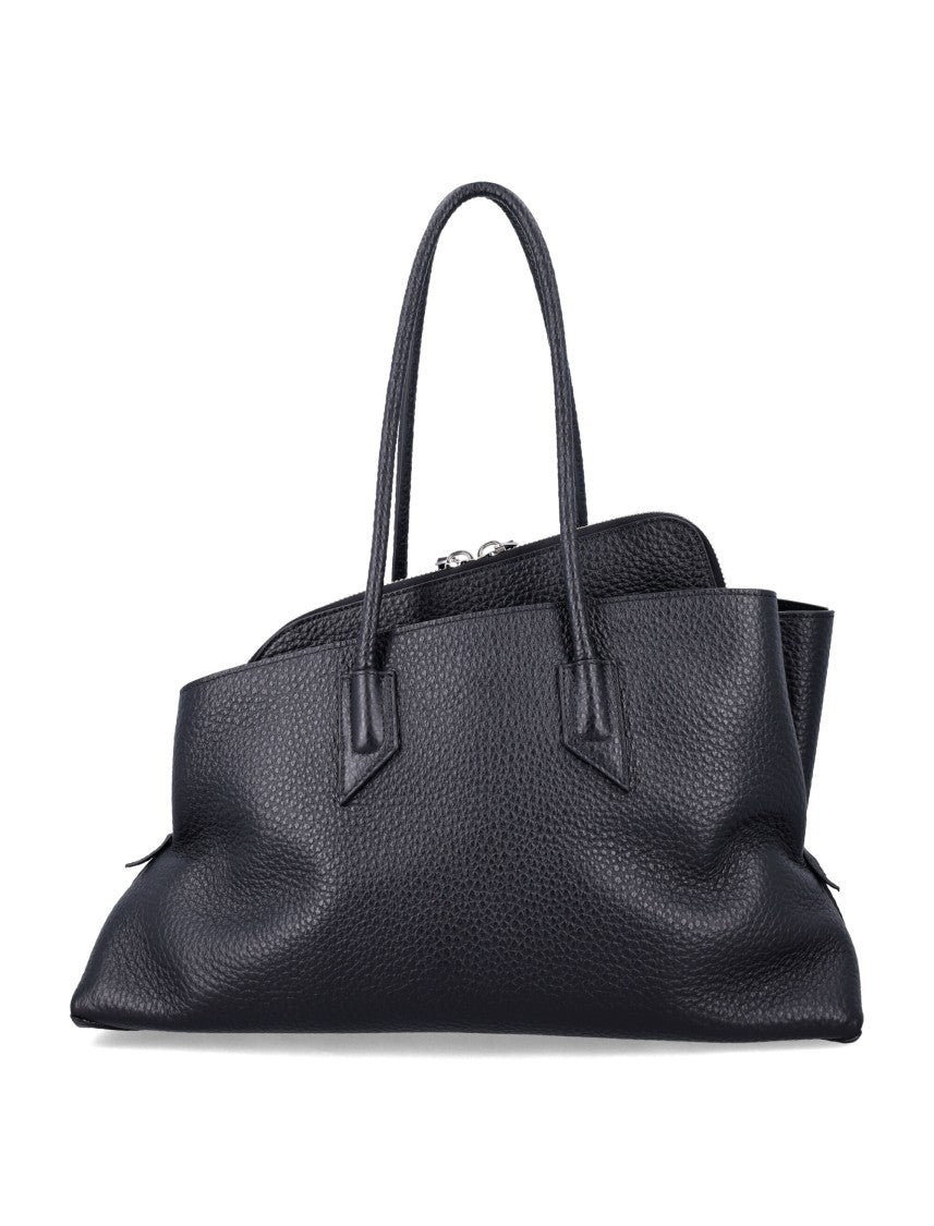 The Attico La Passeggiata Hammered Leather Tote