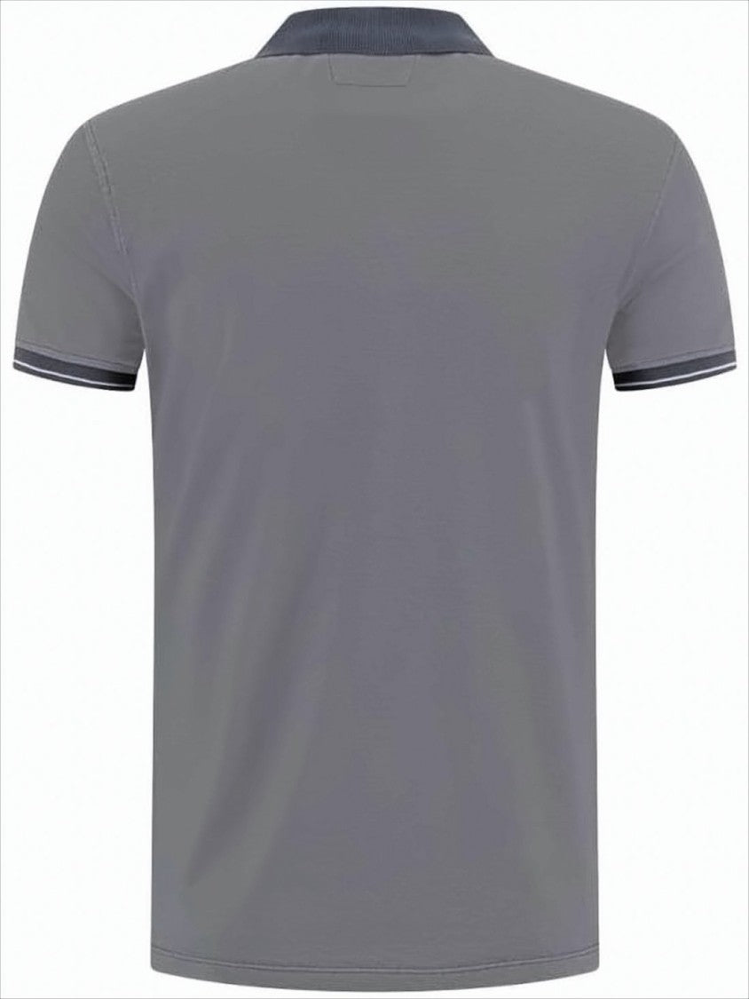 C.P. Company Short-Sleeved Polo Shirt With Classic Collar